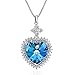 S SIVERY Necklace Rose Gifts for Women, Preserved Forever Rose Gifts for Valentines Day