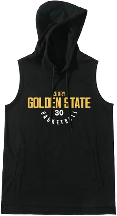 golden state sleeveless hoodie