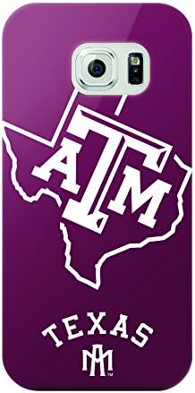 Mizco Sports Case Samsung Galaxy S6 Licensed TPU NCAA Texas A&amp;M Case