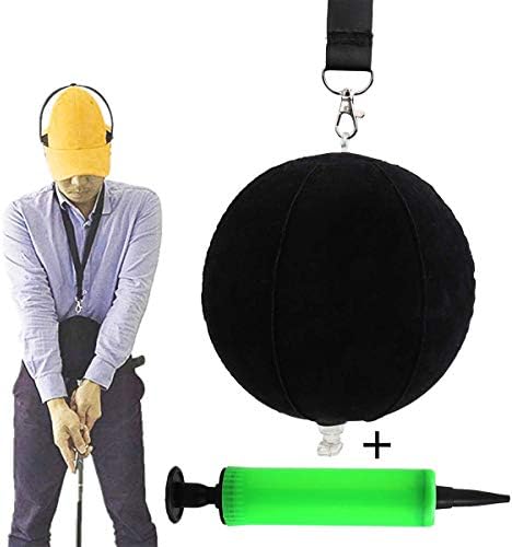 Vukayo Golf Swing Trainer Ball,Golf inflable Ball, for The Player practing Posture Correction Training Vukayo Golf Swing Trainer Ball,Golf inflable Ball, for The Player practing Posture Correction Training