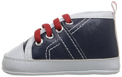Rugged Bear Boys' RB28490-K Sneaker, Red/Navy, 1 M US Infant