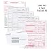 1099-INT Income Set, 4-Part, 2019 and 50 Self-Seal envelopes Included~Kit for 50 Vendors ~ Laser Forms Designed for QuickBooks and Accounting Software