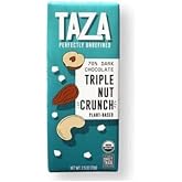 Triple Nut Crunch 70% Dark Chocolate Bar by Taza Chocolate