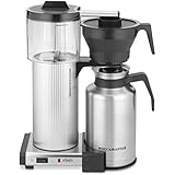 Technivorm Moccamaster 39340 Coffee Brewer, Brushed Silver, 60 fl. oz.