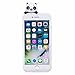 for iPhone 7 Case,for iPhone 8 Case, iFunny Cute 3D Cartoon Animals Unicorn Panda Shockproof and Full Protective Soft Silicone Rubber Phone Case for iPhone 7,iPhone 8 (White Panda)