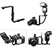Generic Metal L-Shape Flash Bracket Flashlight Camera Holder Mount Quick Flip DSLR SLR