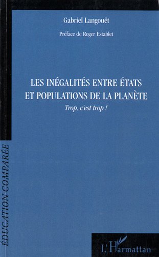Les  inégalités entre États et populations de la planète