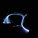 Flashing Panda LED Fiber-Optic Lumi Whip Wand - White