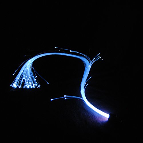Flashing Panda LED Fiber-Optic Lumi Whip Wand - White