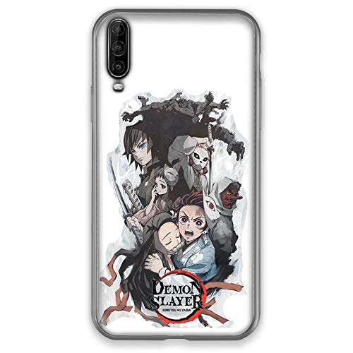 Cover for Wiko View 4 Manga Demon Slayer Design White