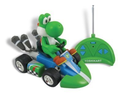 GOLDIE Educational Products - Nintendo Super Mario Yoshi Mini Radio Control Kart Remote Contol Car - NINTENDO SUPER MARIO YOSHI MINI RADIO CONTROL KART REMOTE CONTOL CAR