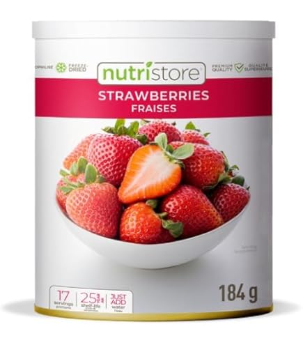 Nutristore Dés De Bœuf Lyophilisés, Viande Précuite Pour Randonnée Et Camping