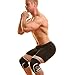 Fitru Knee Sleeves (Pair) Support & Compression for Crossfit & Weightlifting - 7mm Neoprene for Men & Women