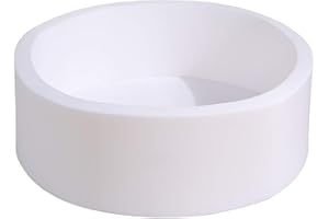 ENMOGO Foam Ball Pit for Toddlers Kids Soft Ball Pool Ideal Gift Play Toy for Children Kiddie Pools - White