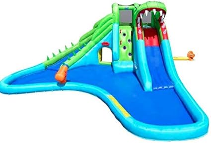 Amazon Com Jungle Co Blow Up Water Slides For Backyard Water
