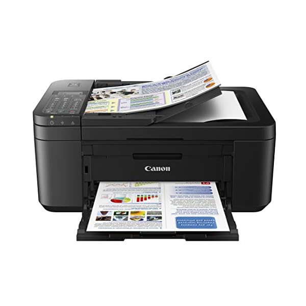 Office Supplies Black With Canon Pg 245xl Cl 246xl Ink Photo Paper Pack Canon Pixma Tr4520 Wireless All In One Photo Printer Office Products