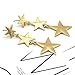 Jovono Boho Long Drop Earrings Gold Star Dangle Earrings for Women and Girls (Set-2)