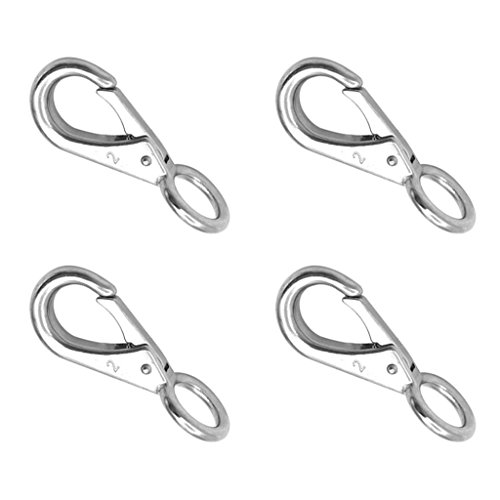 image for MonkeyJack 4 Pieces Heavy Duty Marine Grade 316 Stainless Steel 83mm F