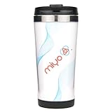 MIYO (Make It Your Own) Insulated Stainless Steel DIY Tumbler, 16oz, Black