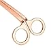 Bememo Candle Wick Trimmer Stainless Steel Wick Trimmer Scissor Cutter (Rose Gold)