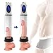 Tracy's Dog Penis Vacuum Pump, Rechargeable Penis Enlarger Silicone Electric Automatic Vacuum Pump, Powerful Penis Enlargement Extender Clear Cylinder Seal