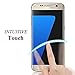 BONUM ZXC06 Screen Protector, Hd Clear Ultra Thin Anti Scratch and Fingerprint Case Friendly Tempered Glass For Galaxy S7 - 3 Piece