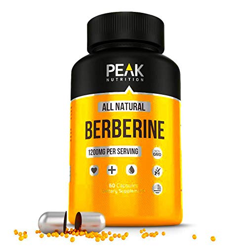 Berberine Advanced Strength Made in USA 1,200 mg per Serving