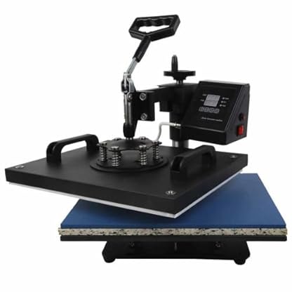 TC-Home Heat Press 5 in 1 Multifunction Sublimation Heat Press Machine Digital Transfer Sublimation T-Shirt Mug Plate Cap Hat W/Transfer Paper - Image 4