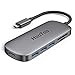 HooToo USB C Hub, 7-in-1 USB C to 4K HDMI Adapter with 100W Power Delivery, SD card reader, 3 USB 3.0 port for MacBook/Pro/Air/IMAC and Type C Windows Laptops primary