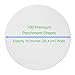 Kana Parchment Paper Baking Circles - 100 Pre-cut Rounds 10 inch_Ideal for Baking Cakes, Pastries & Cheesecakes - Suitable for tortilla Press