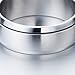 COOLSTEELANDBEYOND Refined Style Stainless Steel Spinner Unisex Ring Man Ring Comfort Fit 8mm (6)