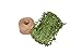 Green Leaf Trim Ribbon Vine, 150 ft Green Artificial Vine Ribbon with Leaves + 330 ft of Natural Jute Twine Packing String Ribbon - for Wedding Greek Garden Party Home Decorative Botanical Greenery