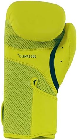 adidas Adult Speed 100 - Yellow/Blue 8 oz; adSBG100 Boxing Gloves - Image 3
