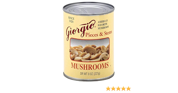 Canned Pieces & Stems Mushrooms (070475000812)