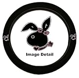 Play Girl Bunny Gem Crystal Studded Rhinestone Bling Car Truck SUV Steering Wheel Cover