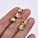 LANBEIDE 50pcs Antique Alloy Pendant Clasp Bail Beads Loose Spacer Beads Connectors For DIY Necklace Bracelet Charm European Jewelry Making