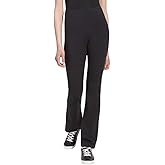 Lyssé Tara Womens Cotton Bootcut Pants – High-Waisted Womens Yoga Pants Flare Leggings with 4-Way Stretch, Tummy-Smoothing