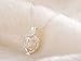 Locket Pearl Cage 925 Silver Tone Necklace Pendant Freshwater Cultured Pearl Beads in Oyster Gift Charms Chain 17.7