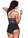 ALLureLove Sexy Lingerie Open Crotch Leotard Teddy Nightwear Lace Miniskirt Babydoll (Black,L)
