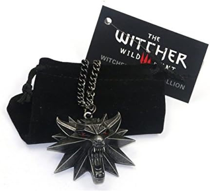 The Witcher 3: Wild Hunt Medallion Pendant Chain Necklace