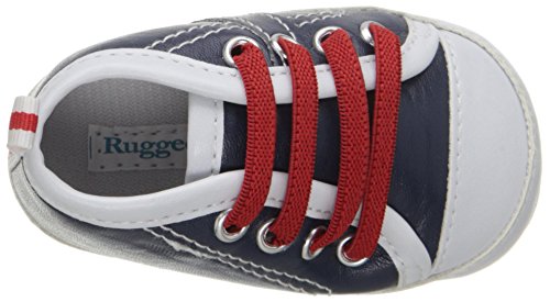 Rugged Bear Boys' RB28490-K Sneaker, Red/Navy, 1 M US Infant