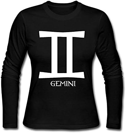 CHSMGS Women's Gemini Long Sleeve Tshirts Pre-cotton