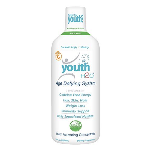 youthH2O - Age Defying System - 30oz One Month Supply for Hair, Skin, and Nails and Hair Loss Product by youthH2O