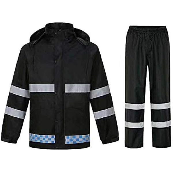 High Visibility Reflective Rain Coats 
