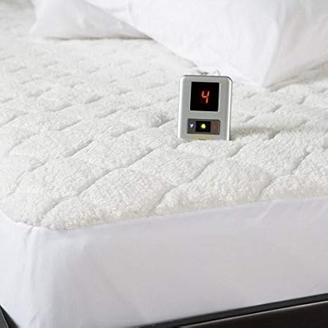 Amazon.com: Biddeford Blankets Sherpa - Colchón acolchado ...