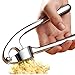 Garlic Press, Stainless Steel Mincer and Crusher With Silicone Roller Peeler – Professional Grade, Dishwasher safe, Rust-proof