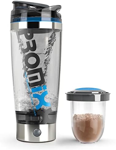 Promixx Pro Shaker Bottle (iX-R Edition) | Rechargeable, Powerful for