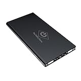 Bay Valley Parts20000mAh Ultra Slim Power Bank，Dual USB Port External Mobile Battery Charger Pack for iPhone, iPad, Samsung Galaxy, Cell Phones and Tablets.Black