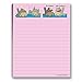 Cute Notepad Assorted Pack - 4 Funny Notepads, Notepad Set, Gift Set