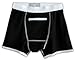 Speakeasy Briefs, Men's Stash Underwear with a Secret Front Pocket, Medium, Black